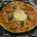 El cooksnap de Ricardo Esparza cuando hizo Pizza italiana.