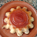 El cooksnap de Sandra cuando hizo Flan de almendras, sin gluten, sin lactosa, sin horno.