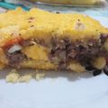 El cooksnap de Ramos Rocío cuando hizo Pastel de polenta con carne picada, fácil, economico y sustancioso.