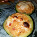 El cooksnap de Florencia Gonzalez cuando hizo Zapallitos rellenos de pollo y verduras versión light.