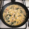 El cooksnap de tw9zfwsqz6@privaterelay.appleid.com cuando hizo Pollo a la nata con espinacas.