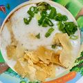 Cooksnap dari Mang Gundul untuk resep Bubur Ayam Phitan (Century Egg Chicken Congee)