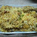 Saira Imran's cooksnap of when they made Tikka Biryani.