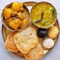 Itikona Banerjee's cooksnap of when they made লুচি ছোলার ডাল (luchi cholar daal recipe in bengali).