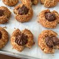 Cooksnap dari Fatma izza untuk resep Cheesy Nutella Thumbprint Cookies