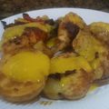 El cooksnap de soycrisniki cuando hizo Jamoncitos de pollo a la naranja en horno.