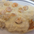 El cooksnap de Mayka cuando hizo Merluza con mahonesa de gambas en 5 minutos.