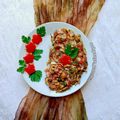 کوک اسنپ Ashpazye_parchin بعد از امتحان کردن سالاد گرجستانی (مرغ و بادمجان).