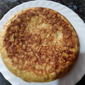 El cooksnap de Bea cuando hizo Tortilla de coliflor y bacon.