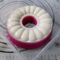 Cooksnap dari Eka Srigunari untuk resep Puding Buah Naga Merah with Full cream milk