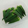 兩寶媽媽 的 水煮秋葵 cooksnap