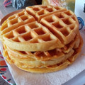 El cooksnap de Johanna Olivares cuando hizo Waffles.