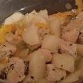 El cooksnap de Cruz Guillermina cuando hizo Pollo con papas y pimientos.