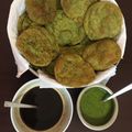 Urvashi Mehta's cooksnap of when they made પાલક પૂરી.