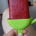 El cooksnap de Pia Contreras cuando hizo Helado de frutilla y naranja natural para celíacos, diabéticos y regímenes.