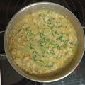 El cooksnap de Janete Dos Santos Sanz cuando hizo Cazuela de pescados y mariscos con leche de coco y lima.
