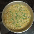 El cooksnap de Janete Dos Santos Sanz cuando hizo Cazuela de pescados y mariscos con leche de coco y lima.