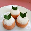 Cooksnap dari Della Rinarta untuk resep Putu ayu ubi kuning