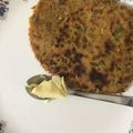 Rita Mehta ( Executive chef ) का कुकस्नैप जब उन्होंने बथुए के पराठे बनाया था।