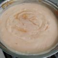 El cooksnap de Belen Vega cuando hizo Crema de leche.