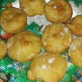 El cooksnap de Yesica Romero cuando hizo Buñuelos azucarados.
