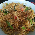 Cooksnap dari Charlie Tan untuk resep Mie telor goreng pedas (masakan rumah sederhana)