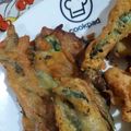 Fary Feroz's cooksnap of when they made Palak pakora with green chutney.