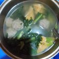 Cooksnap dari Nyonya Fassa untuk resep Sayur bening sawi hijau