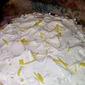 El cooksnap de Rocio Paez cuando hizo Lemon Pie, sin horno.