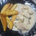 El cooksnap de Tatiana Lopez cuando hizo Pescado con salsa de Queso crema y verdeo.