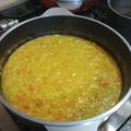 El cooksnap de JAbraham cuando hizo Risotto de calabaza y zanahoria.