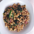 El cooksnap de MaryGlory cuando hizo Garbanzos salteados con espinacas.