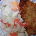 El cooksnap de Julieta cuando hizo Ensalada rusa.