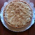 El cooksnap de Graciela Gonzalez cuando hizo Tarta de coco y dulce de leche.