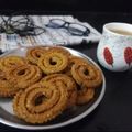 Sweta Keyur Dhokai's cooksnap of when they made ચોખા ના લોટ ની ચકરી (Rice flour Chakri Recipe in Gujarati).