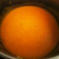 El cooksnap de Francisco Javier cuando hizo Crema de calabaza.