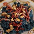il Deni Pate quando ha preparato Pasta blu 💙