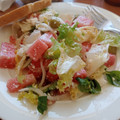 El cooksnap de Eliana Paola Barrios López cuando hizo Ensalada de sandía y queso feta 🍉.