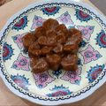 کوک اسنپ فاطمه خوزستانی بعد از امتحان کردن حلوا یخچالی (آرد نخودچی+ارده).
