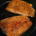 Gemz's cooksnap of when they made Citrus and honey glazed salmon.