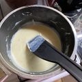 El cooksnap de Marian Schneider cuando hizo Salsa blanca tradicional.