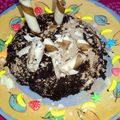 Kirti Mathur का कुकस्नैप जब उन्होंने चॉकलेट बिस्कुट केक (chocolate biscuit cake recipe in Hindi) बनाया था।