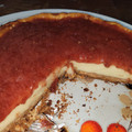 El cooksnap de Emilia Moralez cuando hizo New York Cheesecake (Cheesecake cocido).