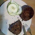 El cooksnap de Oscar Alejandro Benavides Contreras cuando hizo Hamburguesa de porotos negros, con avena.
