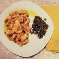 il TinaCook quando ha preparato Bocconcini di pollo al curry