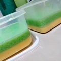 Cooksnap dari Etty Pretty untuk resep Puding lumut Pandan lapis puding mentega