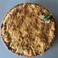 El cooksnap de Victoria Quintana cuando hizo Tarta Crumble de Manzana.