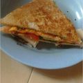 Cooksnap dari Siva Alesha_Kitchen untuk resep Sandwich Telur Dadar Keju