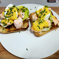 El cooksnap de Sergio Vilchez Carretero cuando hizo Huevos benedictinos.