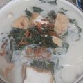 Cooksnap dari fatima untuk resep Bobor bayam tahu kuah santan 👍👍